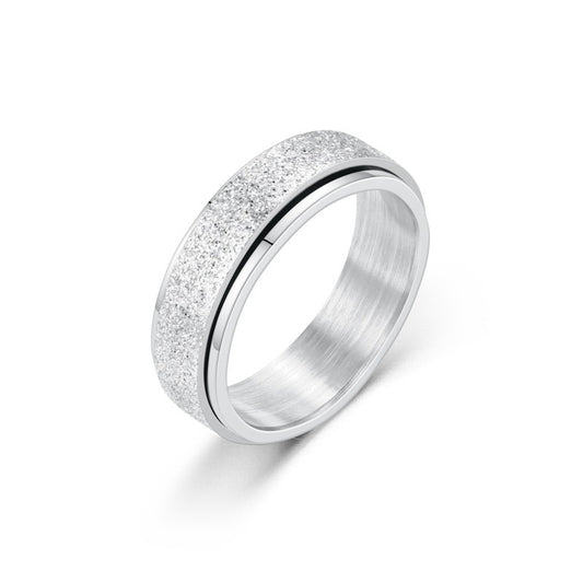 SKYZ Angst Spinner Ring - Sølvbelægning