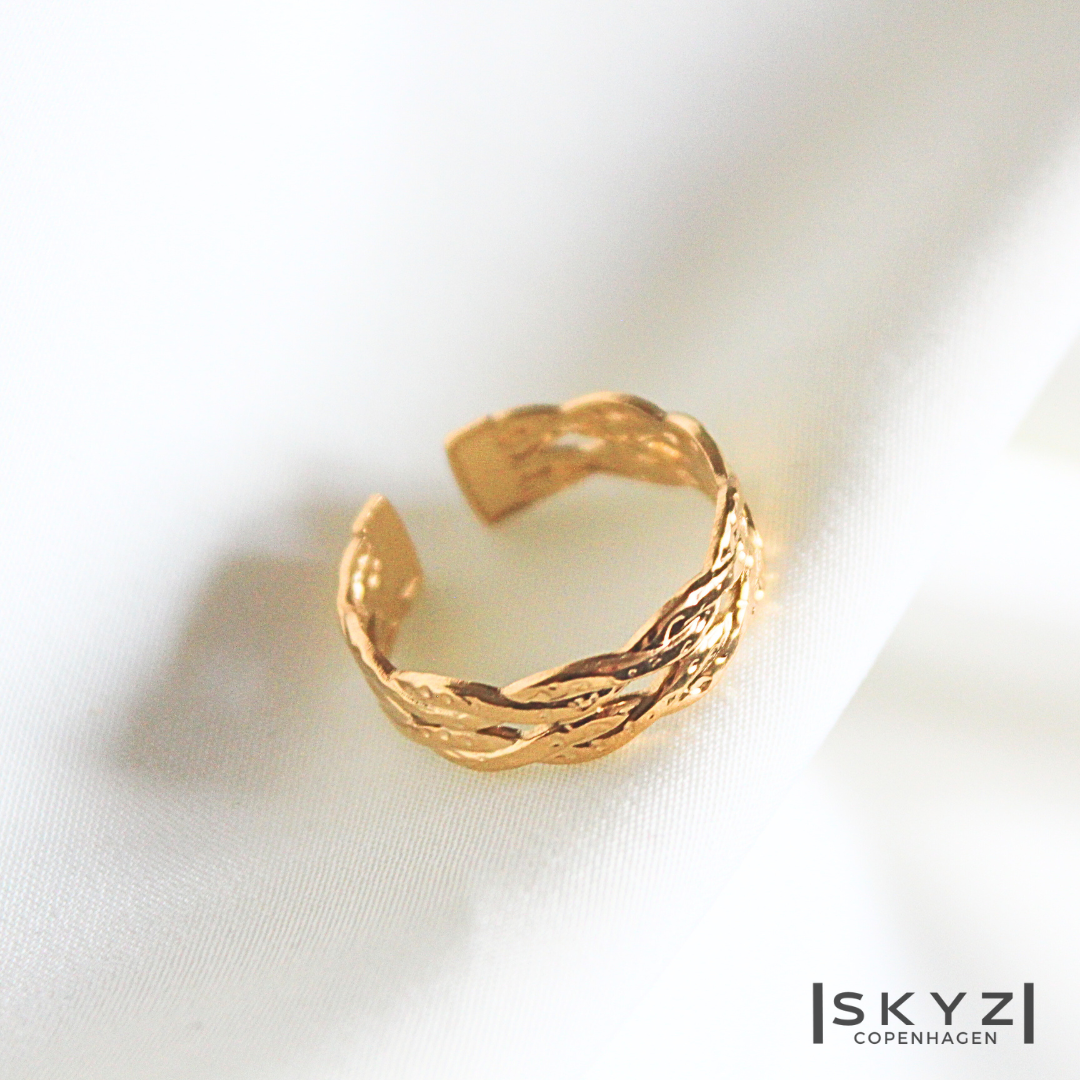 Skyz Beirut - 14K Guldbelagt Ring