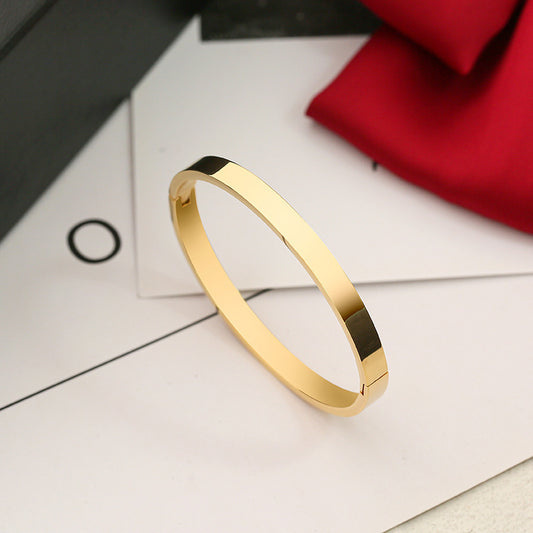 Skyz Simple Elegance Bangle - 18k Guldbelagt