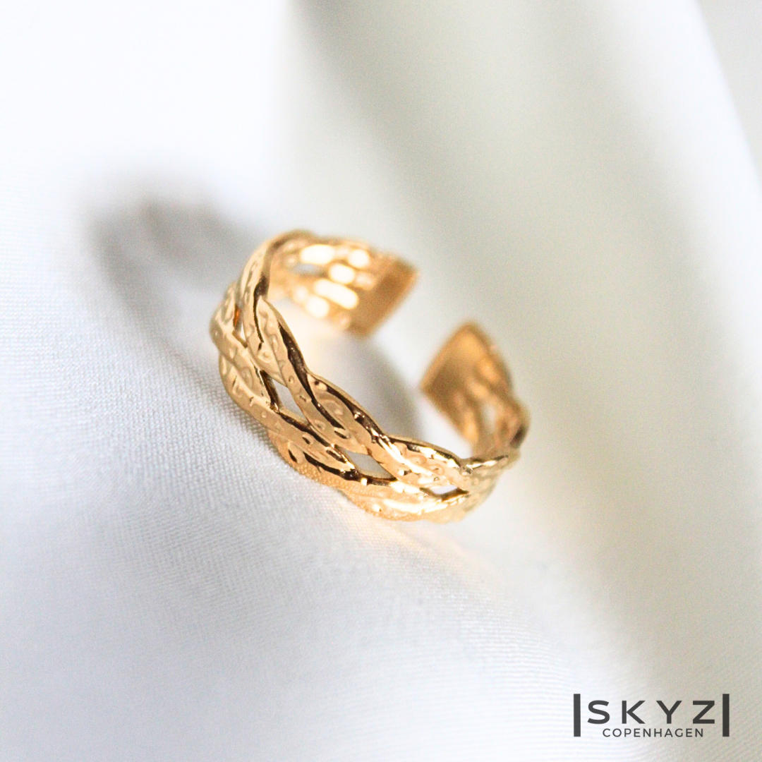 Skyz Beirut - 14K Guldbelagt Ring