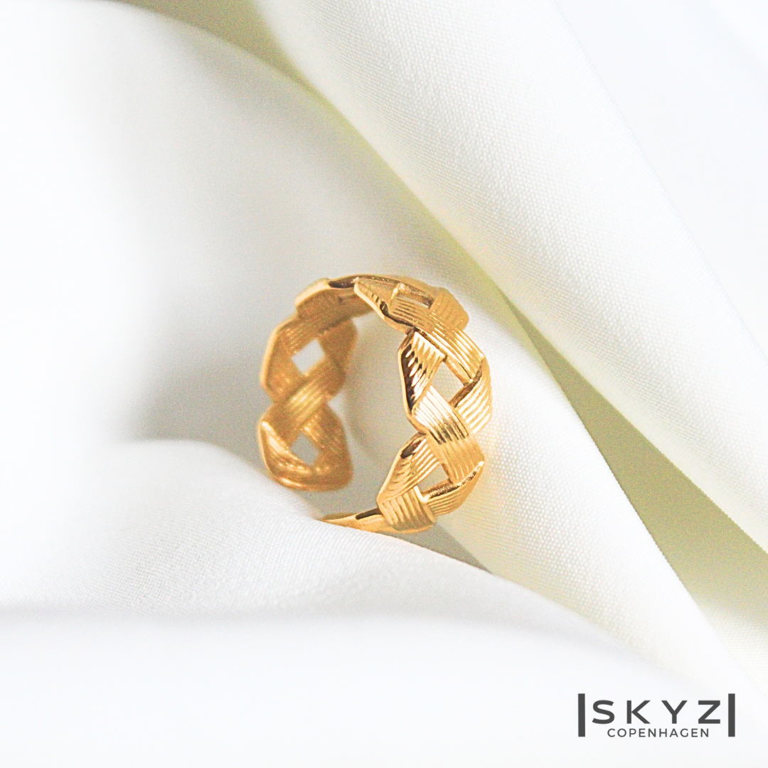 Skyz Elegance - 18K Guldbelagt Ring