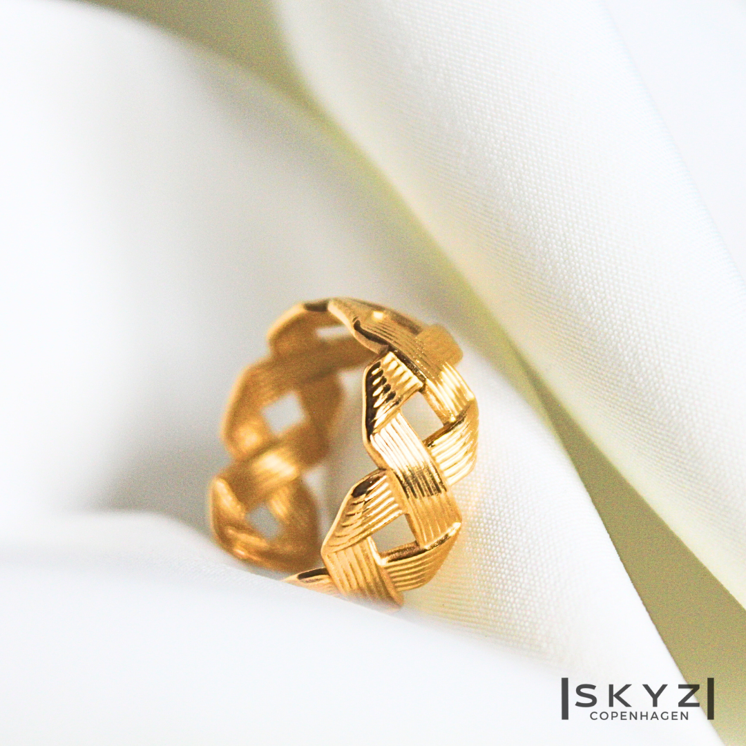 Skyz Elegance - 18K Guldbelagt Ring