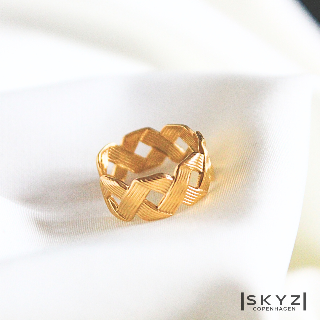 Skyz Elegance - 18K Guldbelagt Ring