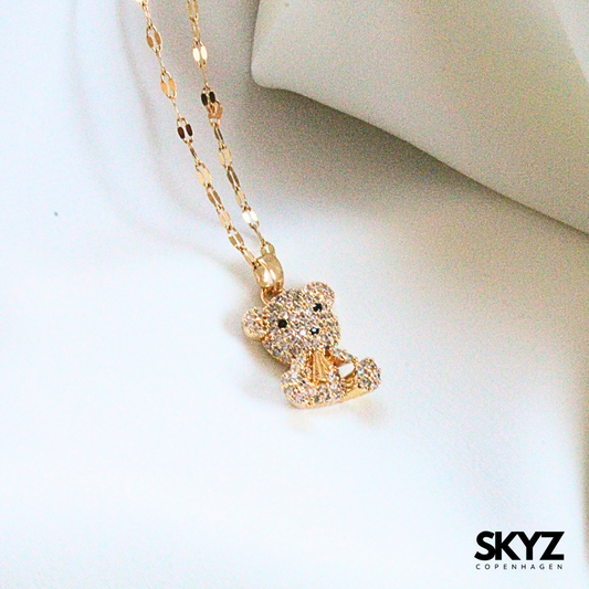 Skyz Cute Bear - 18k Guldbelagt