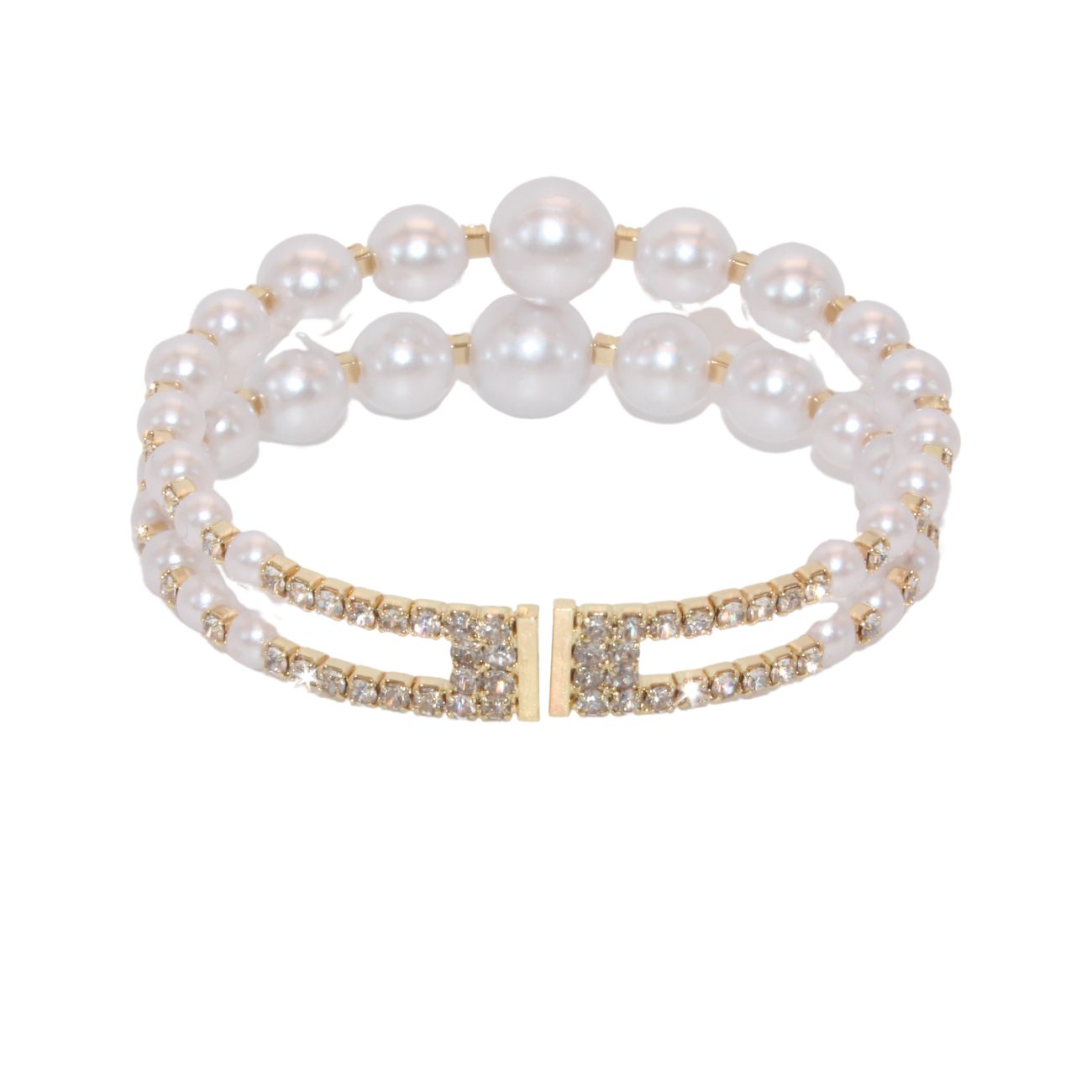 Skyz Double Pearl Armbånd