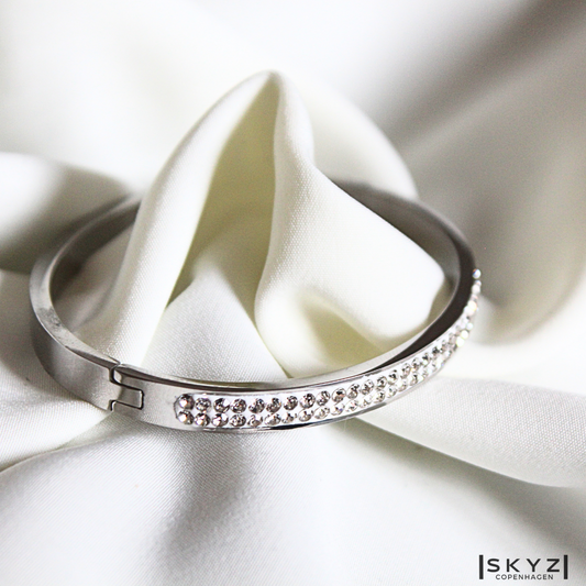 Skyz Silver Bangle M. Zirkonia