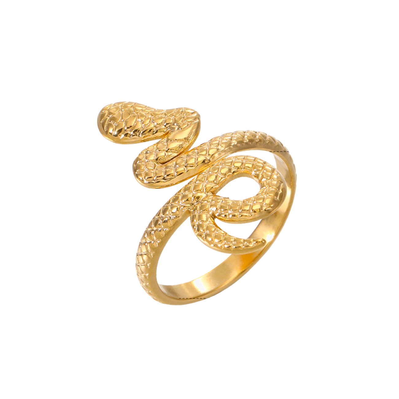 Skyz Snake Me Ring - 18K Guldbelagt Ring